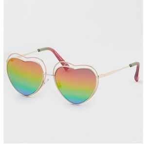 AE Rainbow Heart Sunglasses